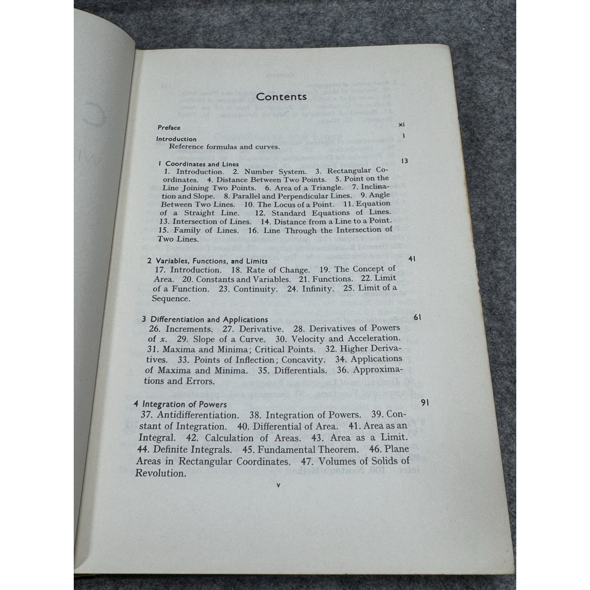 1960 Calculus with Analytic Geometry Thurman S Peterson HC Harper & Row