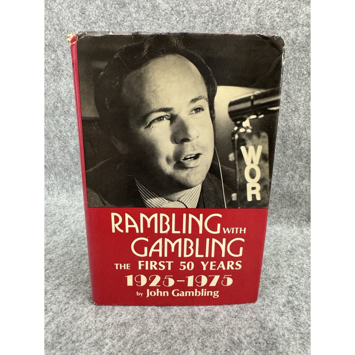 Signed Rambling With Gambling John Gambling 1972 HCDJ WOR Radio Memoir