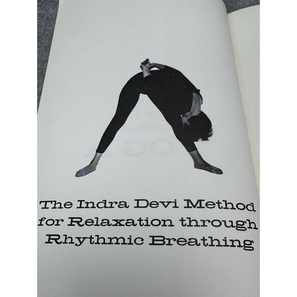 1963 Renew Your Life Through Yoga Indra Devi First Edition Hardcover