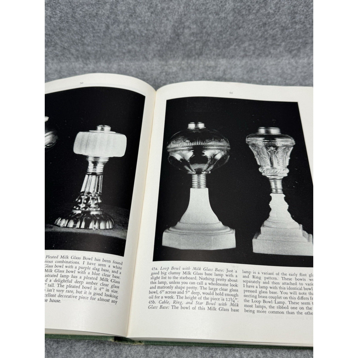 1949 Milk Glass E McCamly Belknap Illustrated Antique Glass Collectors Hardcover