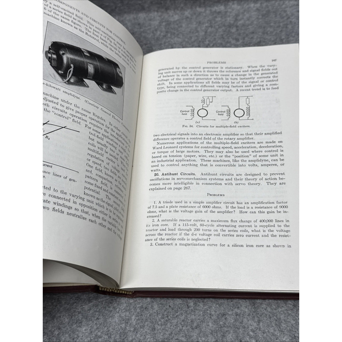 Industrial Electronics and Control by Royce Gerald Kloeffler 1949 Hardcover