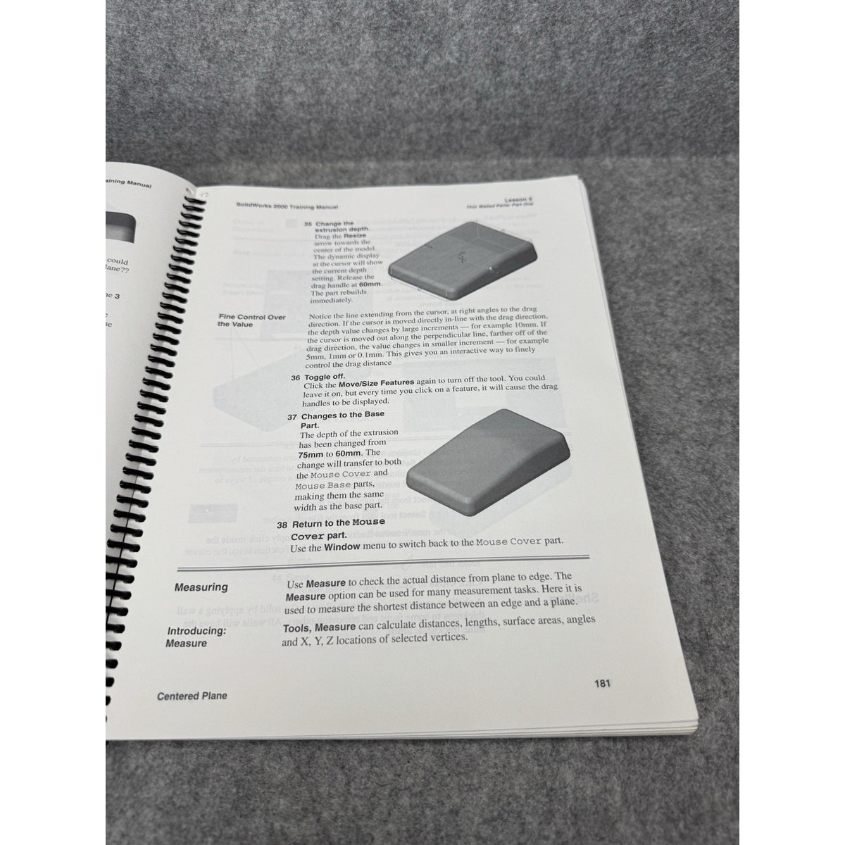 SolidWorks 2000 Training Guides Volumes 1 & 2 Parts Assemblies Drawings CD