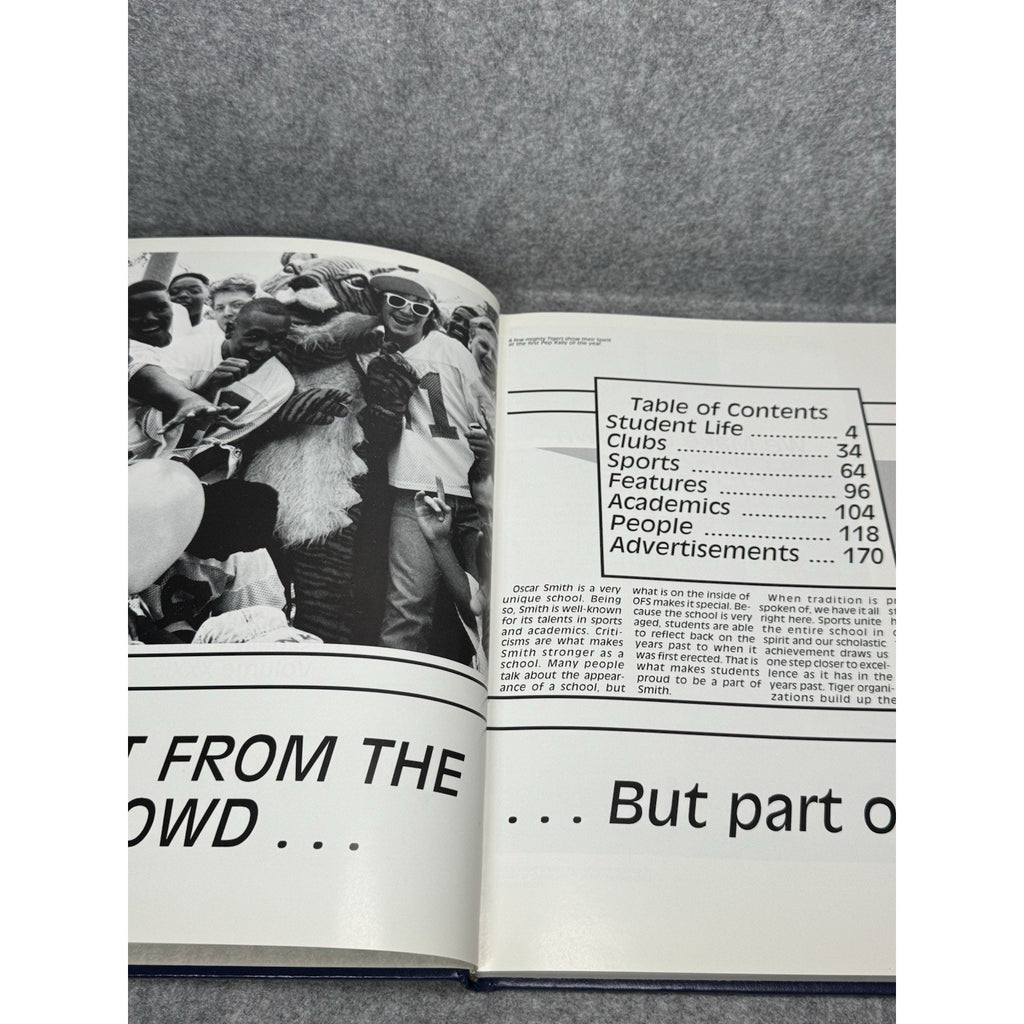 1988 Oscar F Smith High School Yearbook The Tiger Chesapeake Virginia VA
