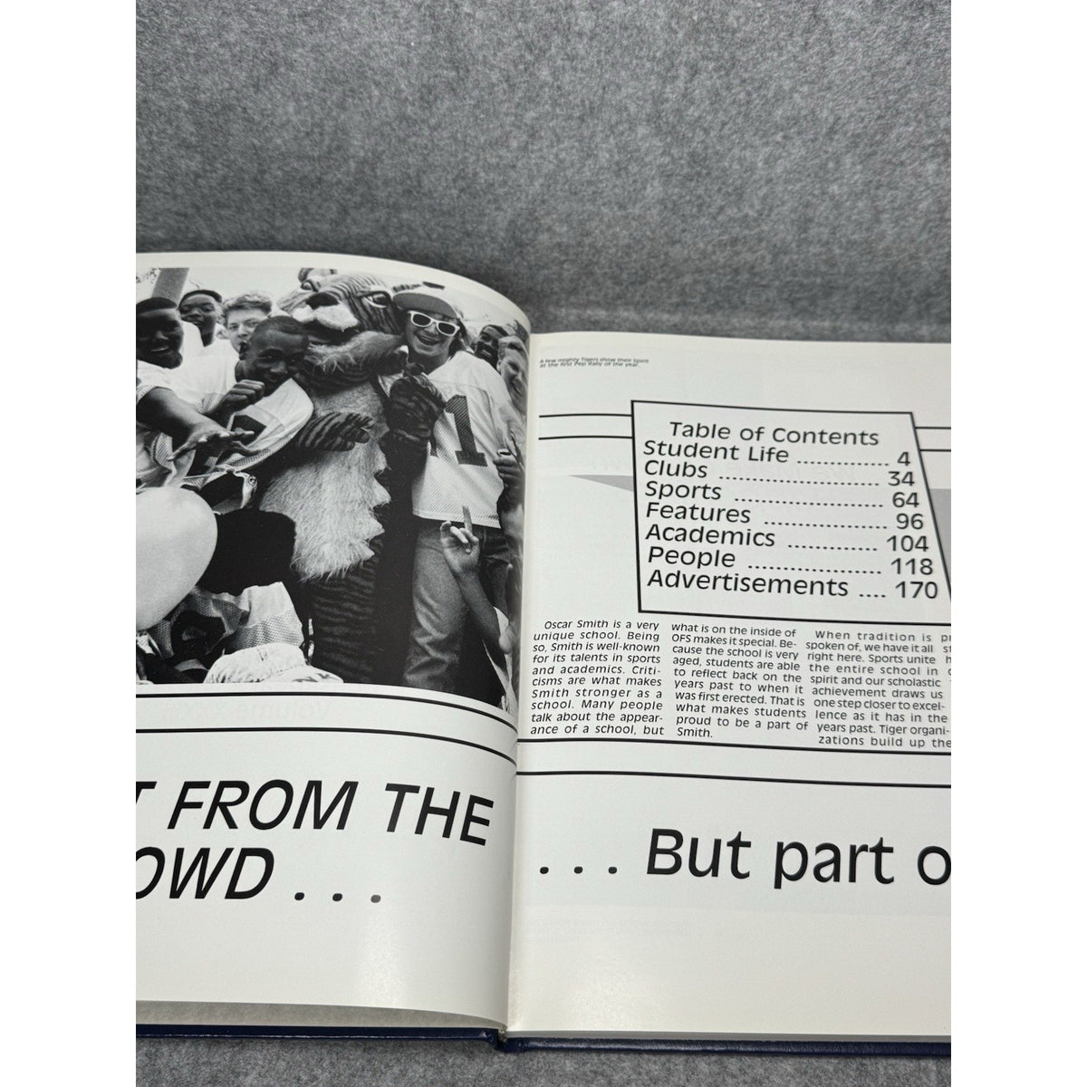 1988 Oscar F Smith High School Yearbook The Tiger Chesapeake Virginia VA