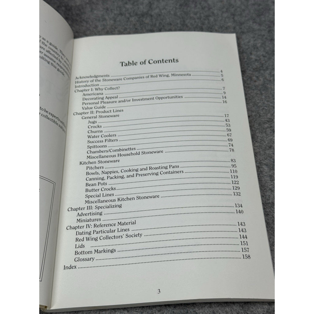 1995 Red Wing Stoneware Identification Value Guide DePasquale Paperback