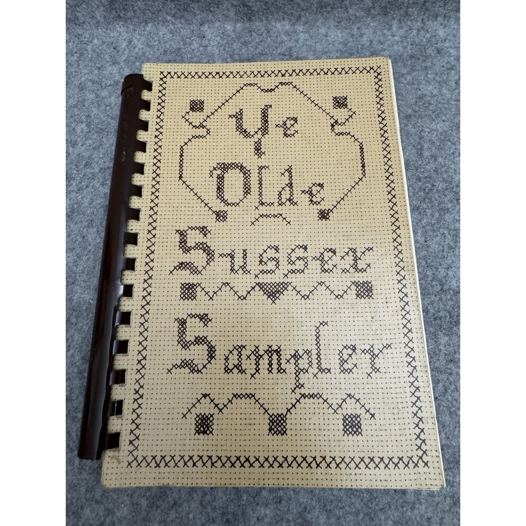 Ye Old Sussex Sampler 1976 Sussex VA Extension Homemakers Cookbook Spiral