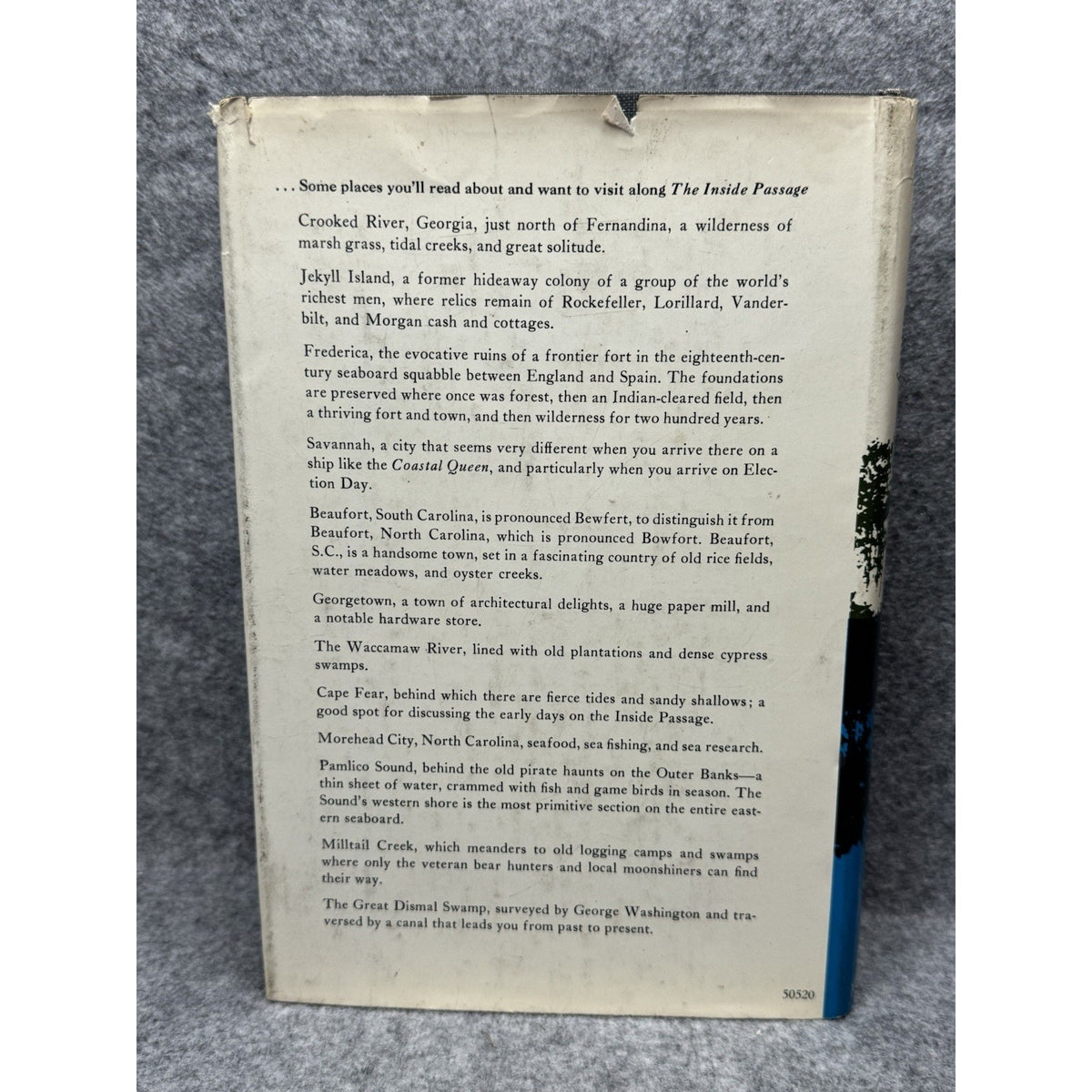 1967 The Inside Passage Anthony Bailey Hardcover w/ Dust Jacket Macmillan