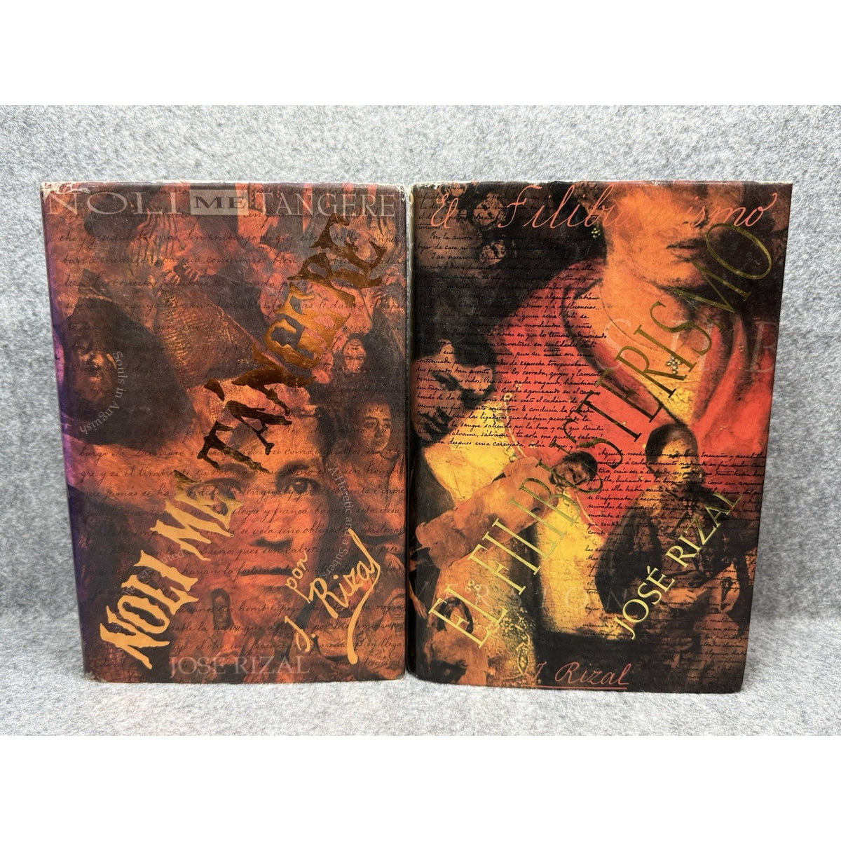 Jose Rizal Noli Me Tangere El Filibusterismo 2 HC DJ English Philippines
