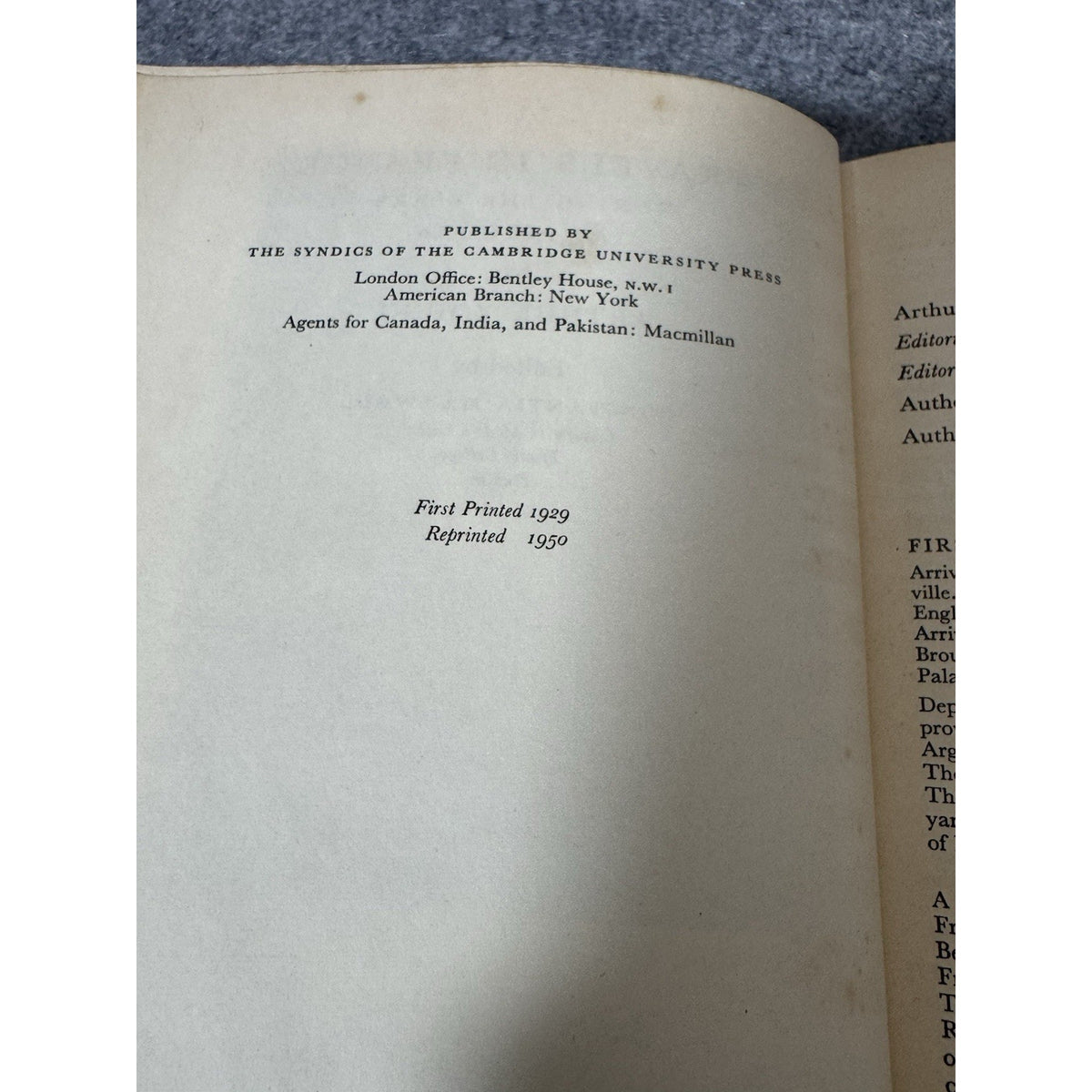 1950 Travels in France 1787-1789 Arthur Young HC Cambridge History