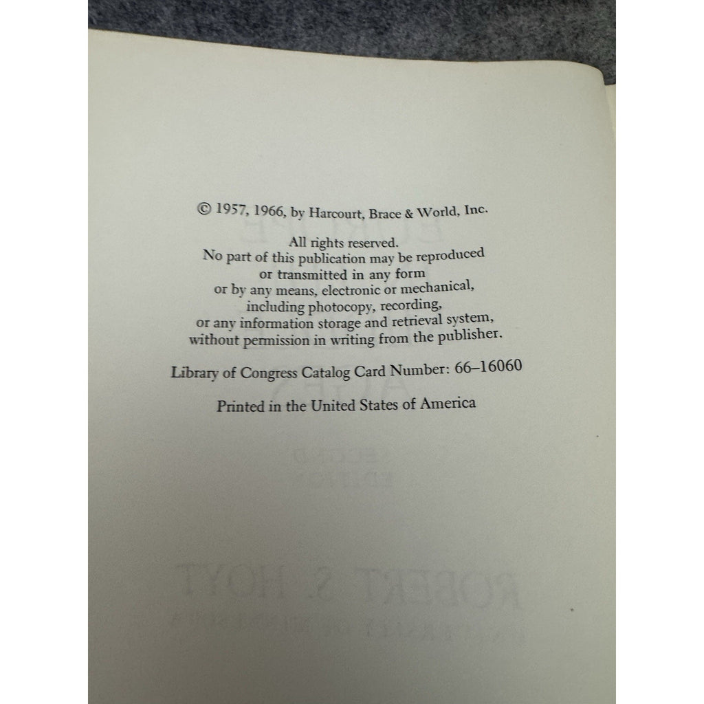 1966 Europe In The Middle Ages 2nd Edition Robert S Hoyt HC History