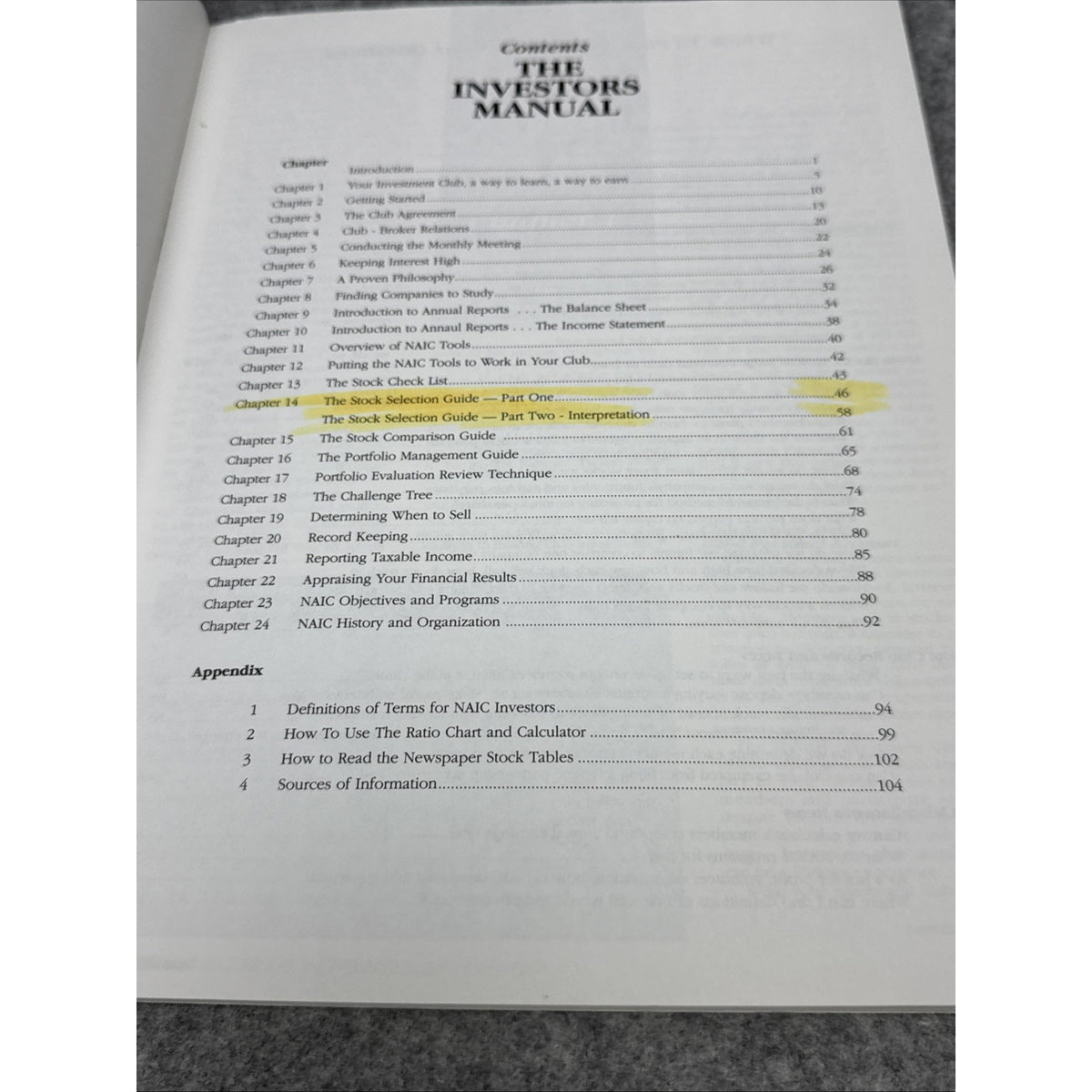 Investor's Manual: The Handbook for Learn-By-Doing