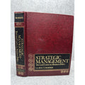 1982 Strategic Management Hosmer Business Policy Text Cases Vintage Hardcover