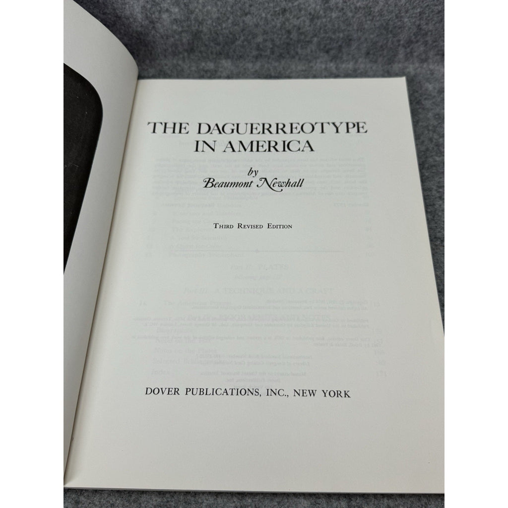 The Daguerreotype in America Beaumont Newhall 1976 Photography Illustrated
