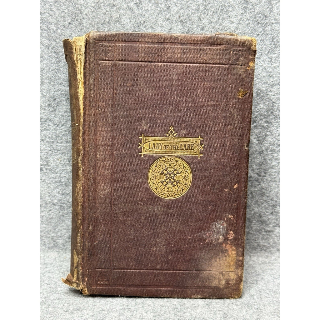 1869 The Lady of the Lake Sir Walter Scott Illustrated FOC Darley Antique