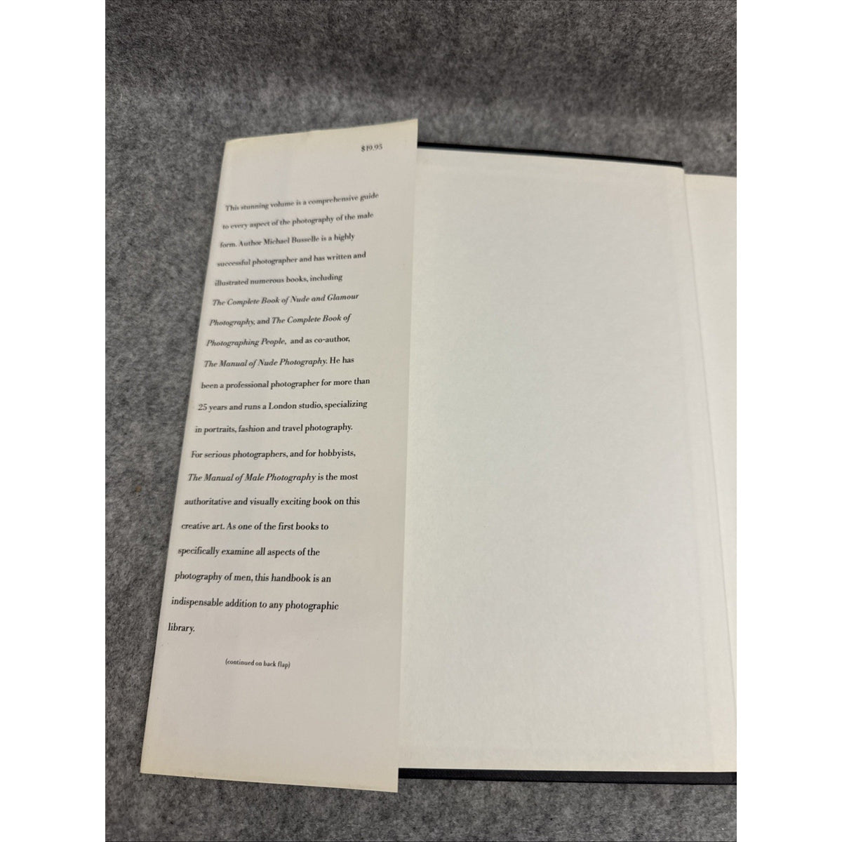 The Manual of Male Photography