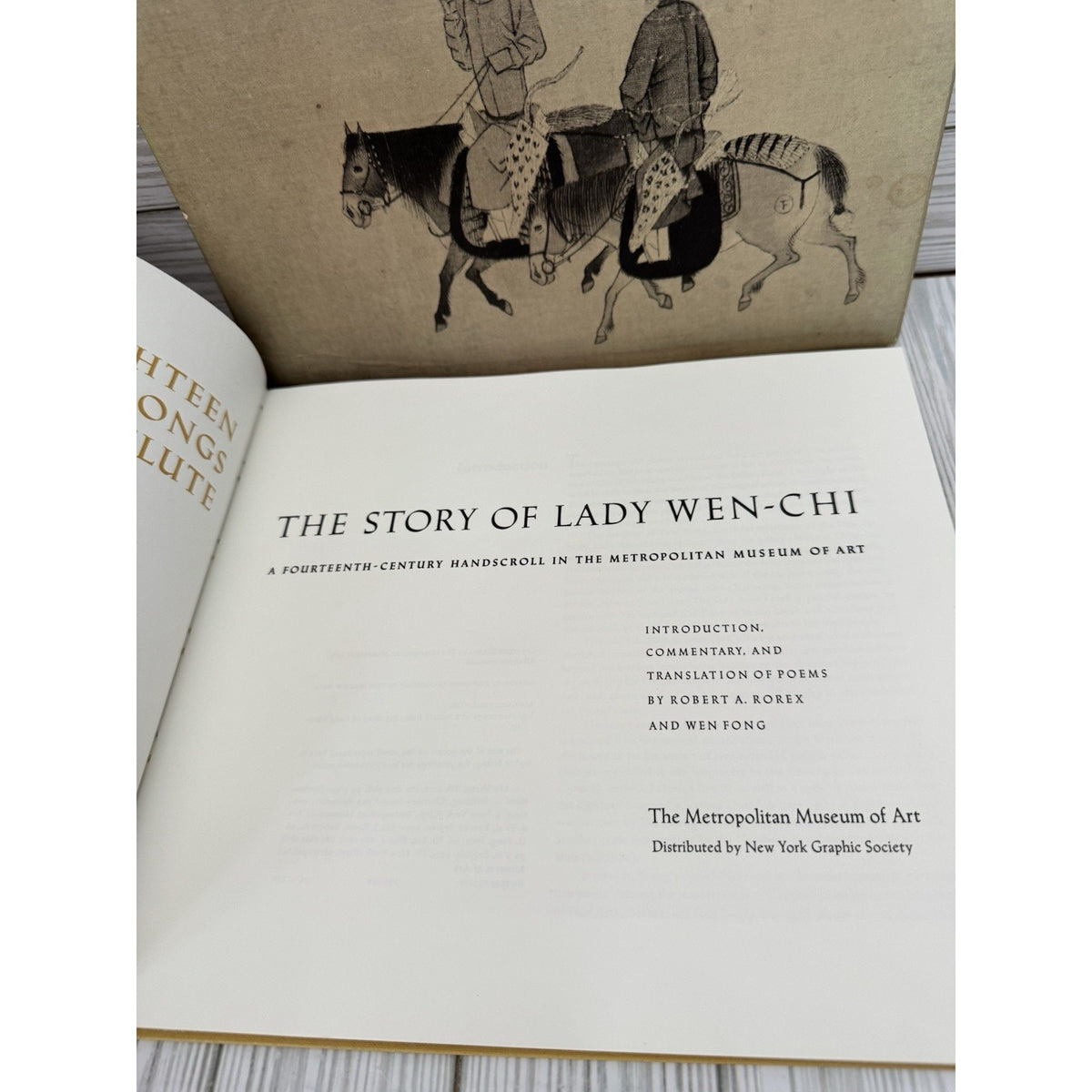 Eighteen Songs Nomad Flute Lady Wen-Chi 1974 Met Museum Book