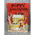 Pippi Longstocking Astrid Lindgren Vintage Hardcover DJ Glanzman Book Club