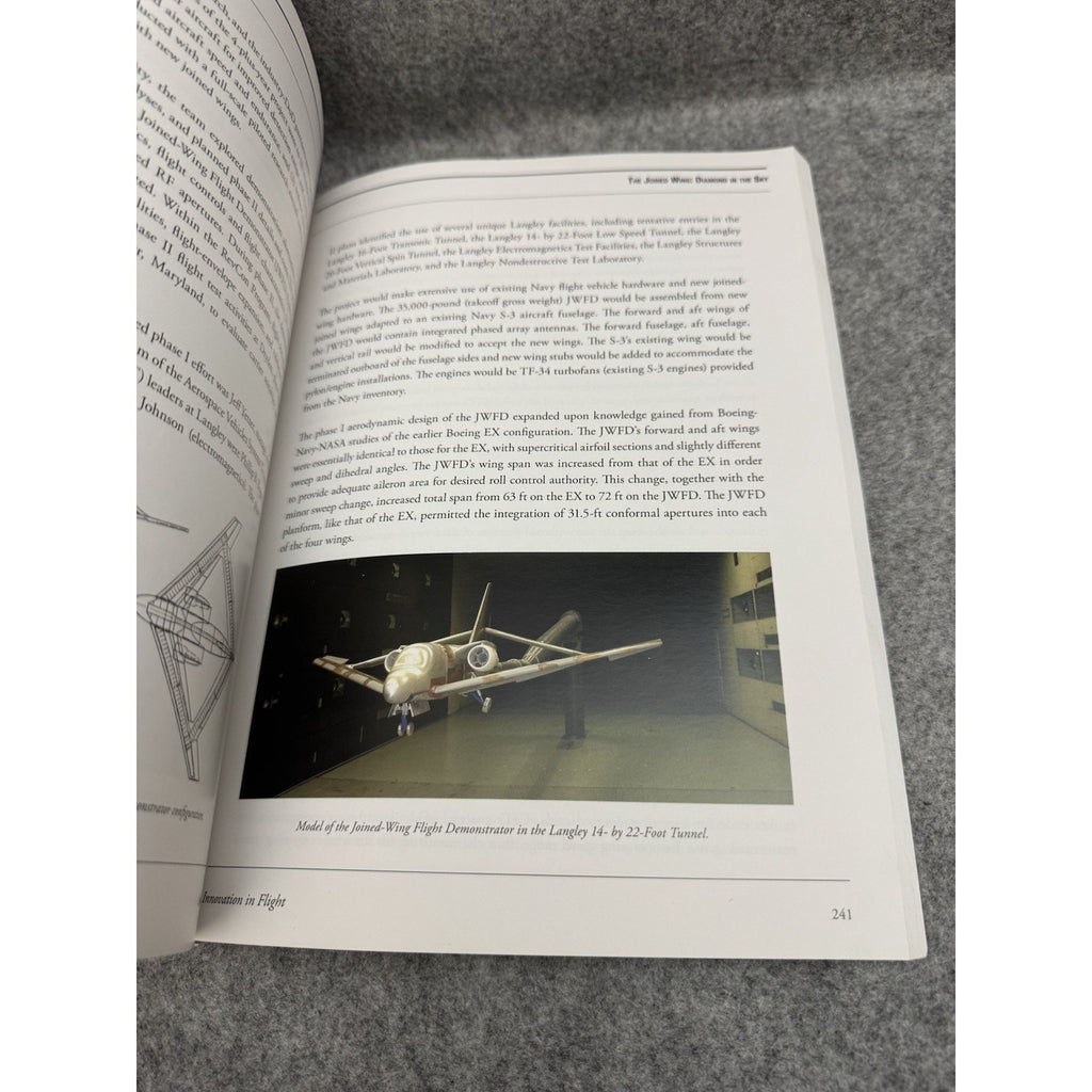 Innovation in Flight NASA Langley Research Chambers 2005 Signed Joe Chambers PB