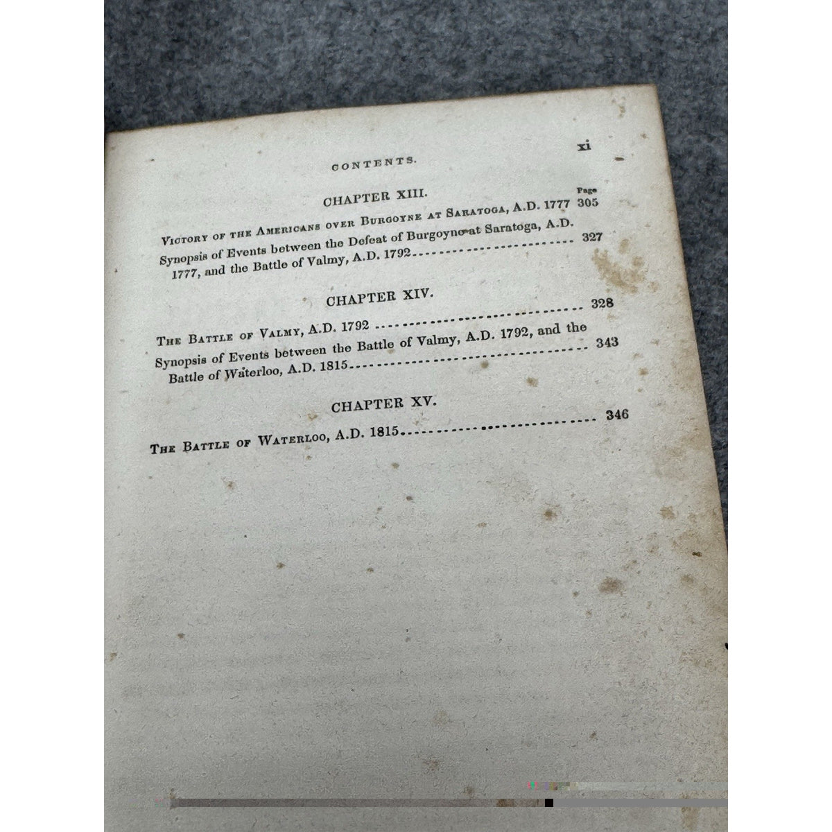 1869 Fifteen Decisive Battles of the World E.S. Creasy Antique Leather