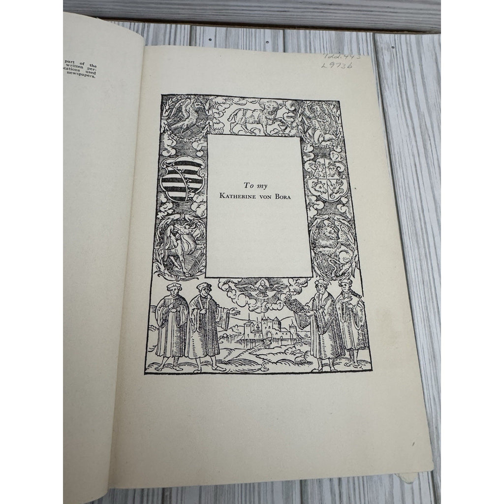 Here I Stand Life of Martin Luther Roland Bainton 1950 HC