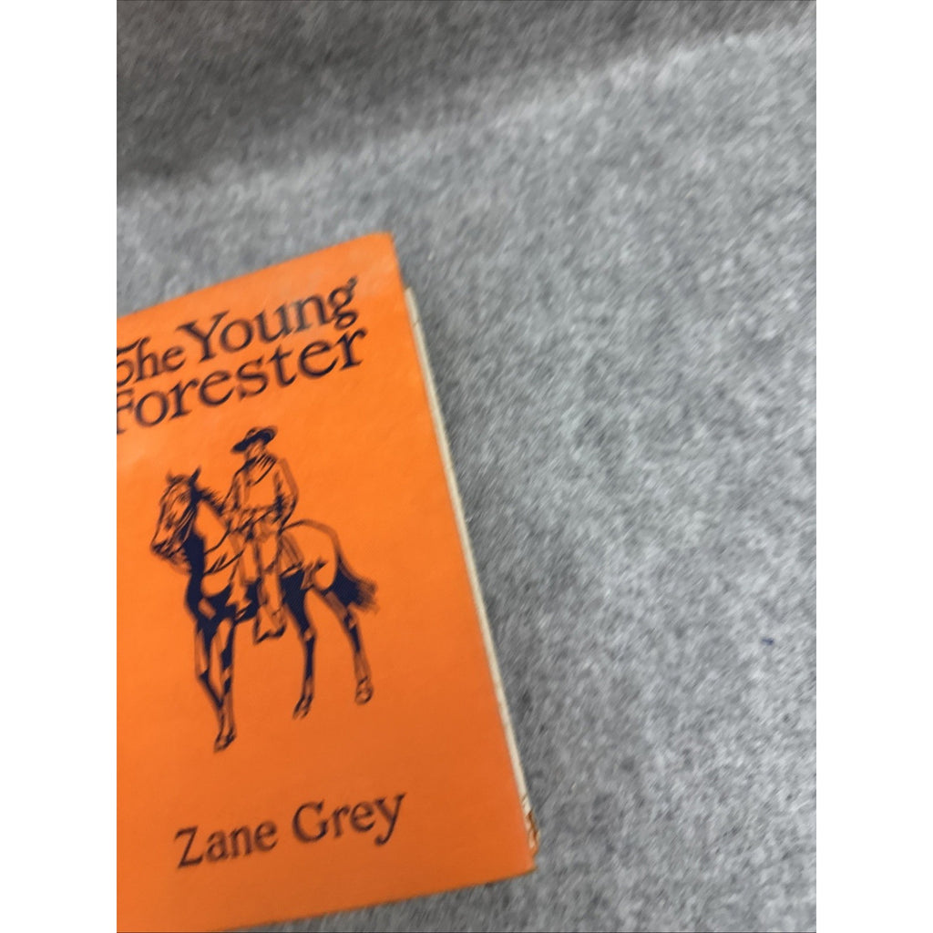 Zane Grey THE YOUNG FORESTER Book 1st Edition 1st Printing HC DJ 1910 First