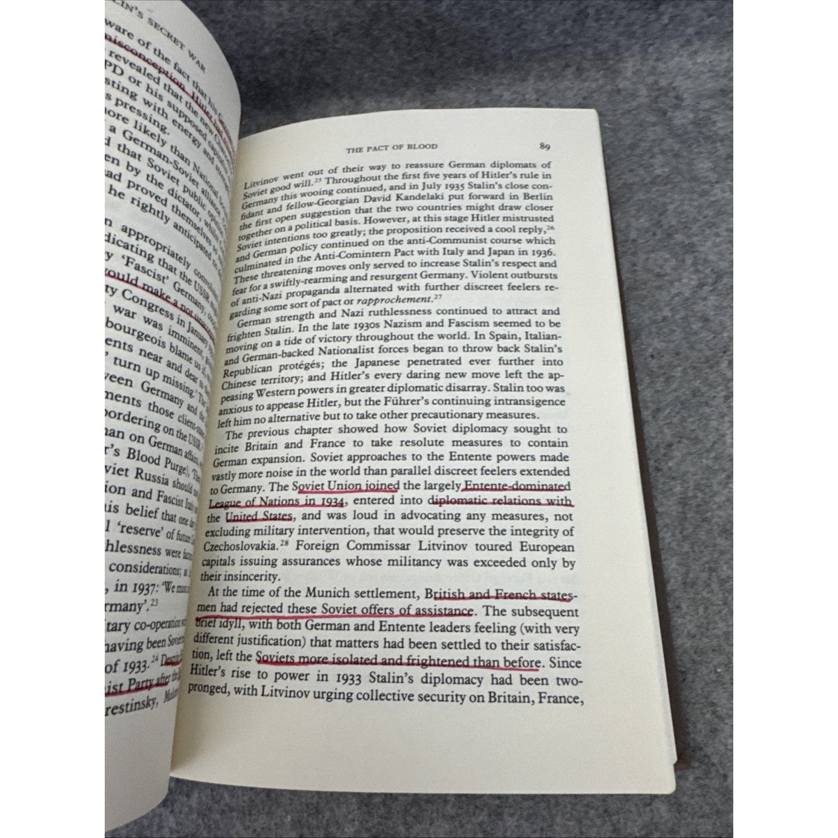 Stalin's Secret War Hardcover Nikolai Tolstoy First Edition