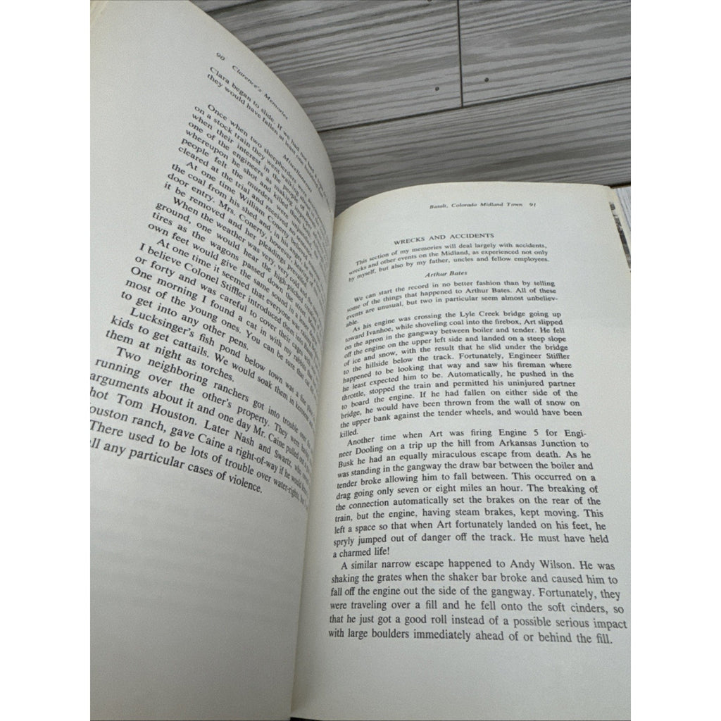 Basalt: Colorado Midland Town Clarence Danielson Ralph Danielson 1965 1971 HB DJ