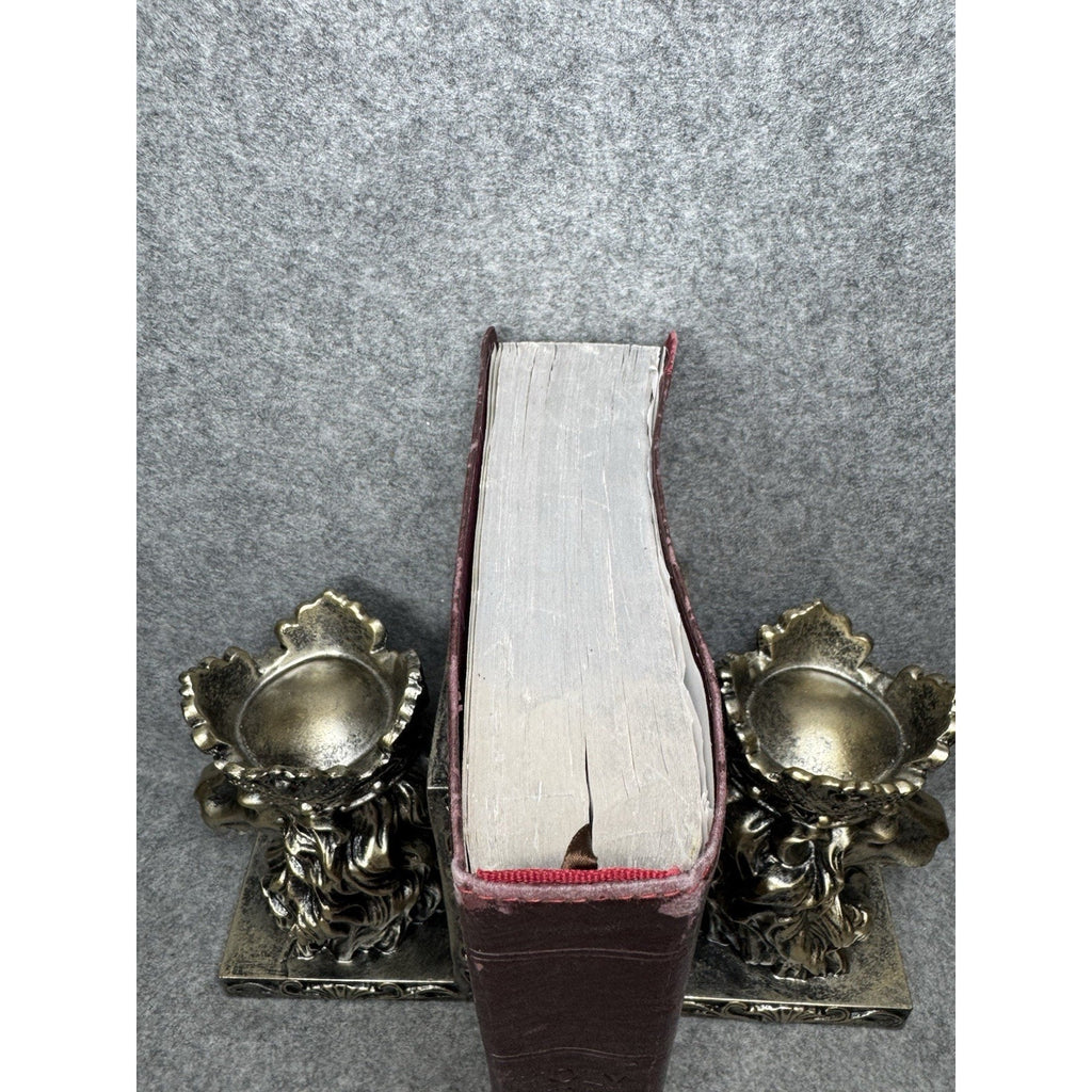 KJV Holy Bible Thomas Nelson Burgundy Red Letter Read Along References