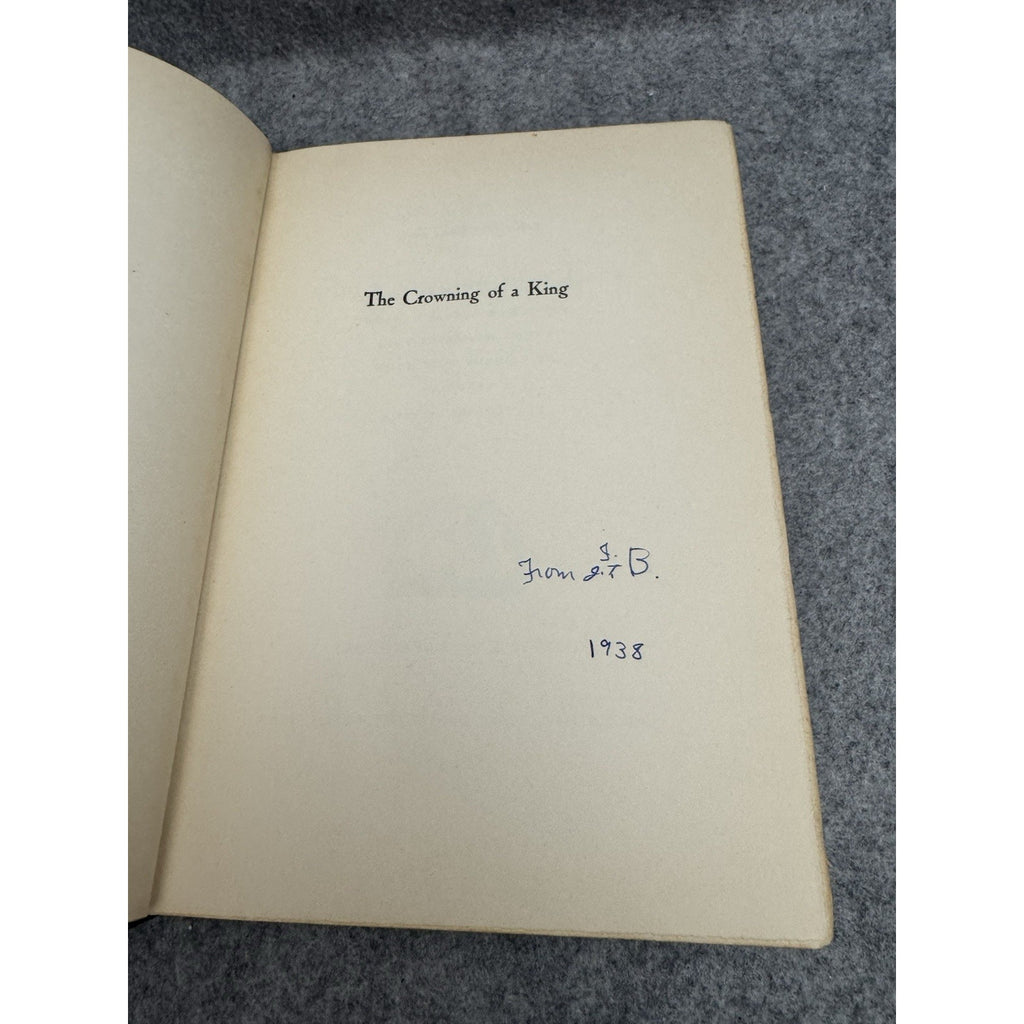1938 The Crowning of a King Arnold Zweig Viking Press HC Map Endpapers
