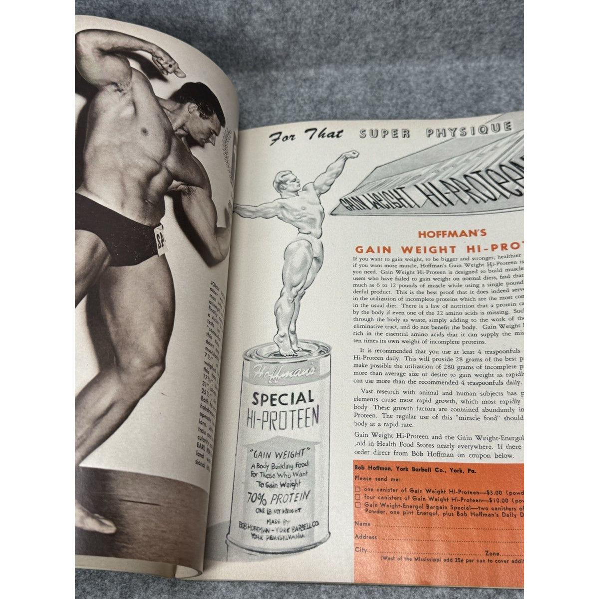 Muscular Development June 1965 Larry Scott Cover Bodybuilding Magazine