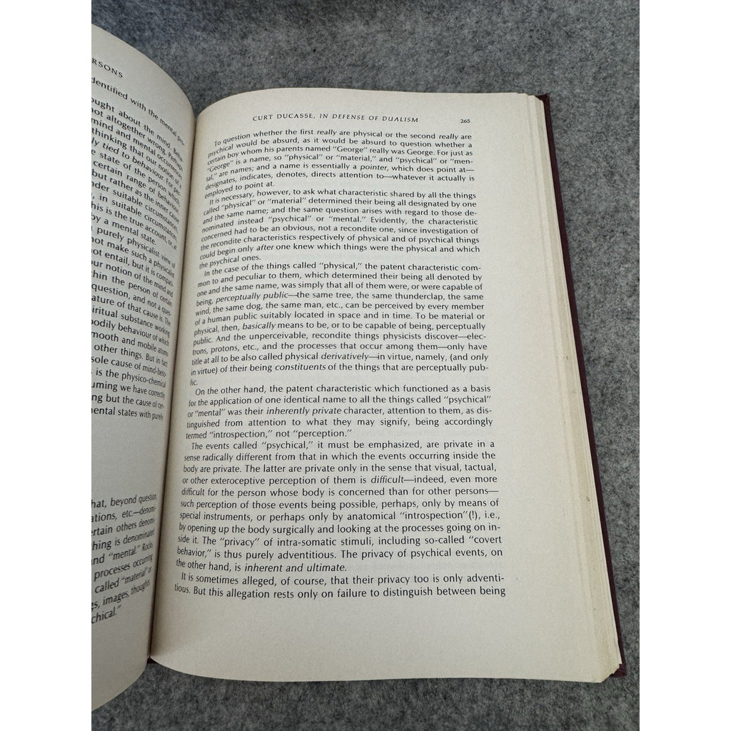 Persons and Their World 1983 1st Ed HC Jeffrey Olen Philosophy
