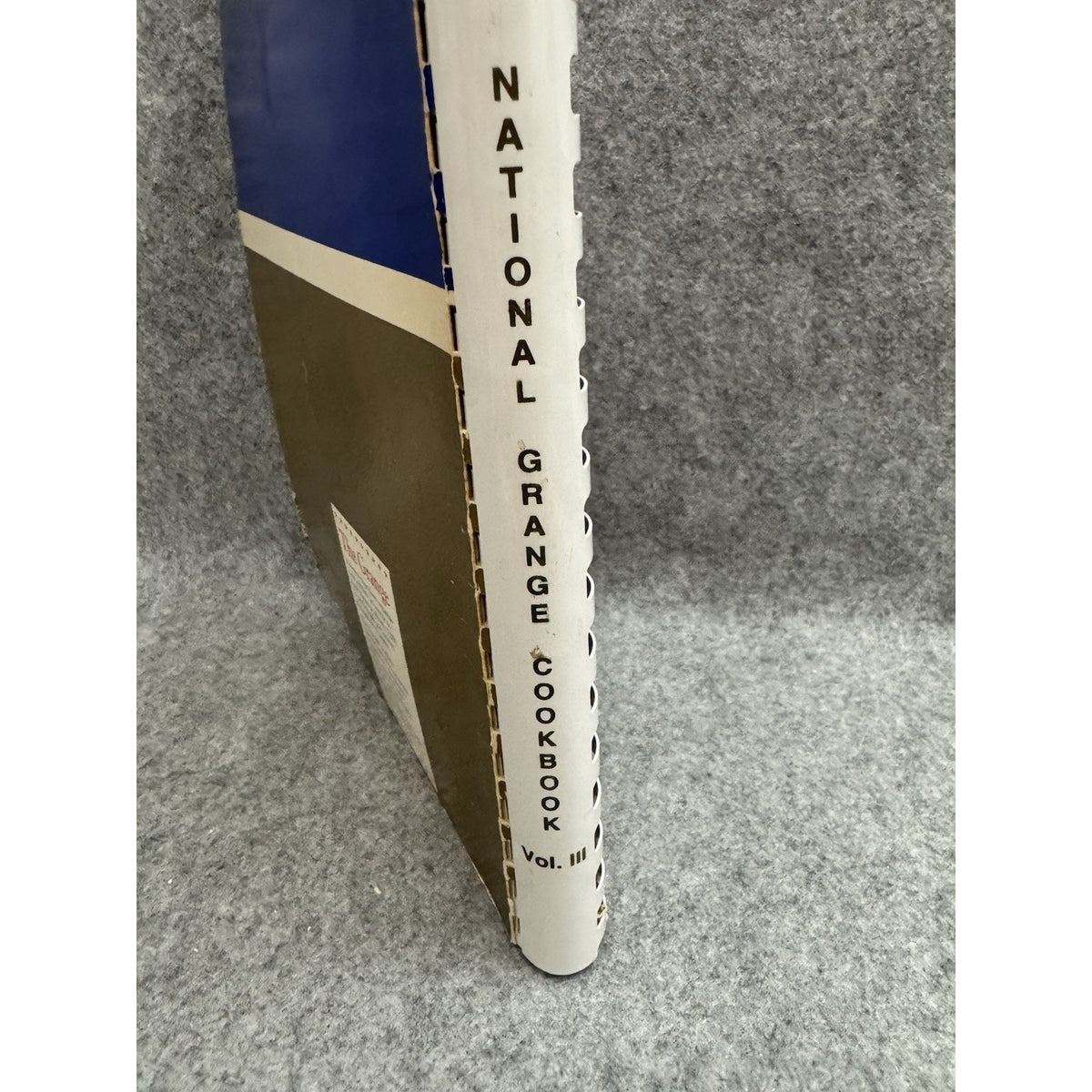 National Grange The Glory of Cooking Vol III 1986 Spiral Cookbook Recipes