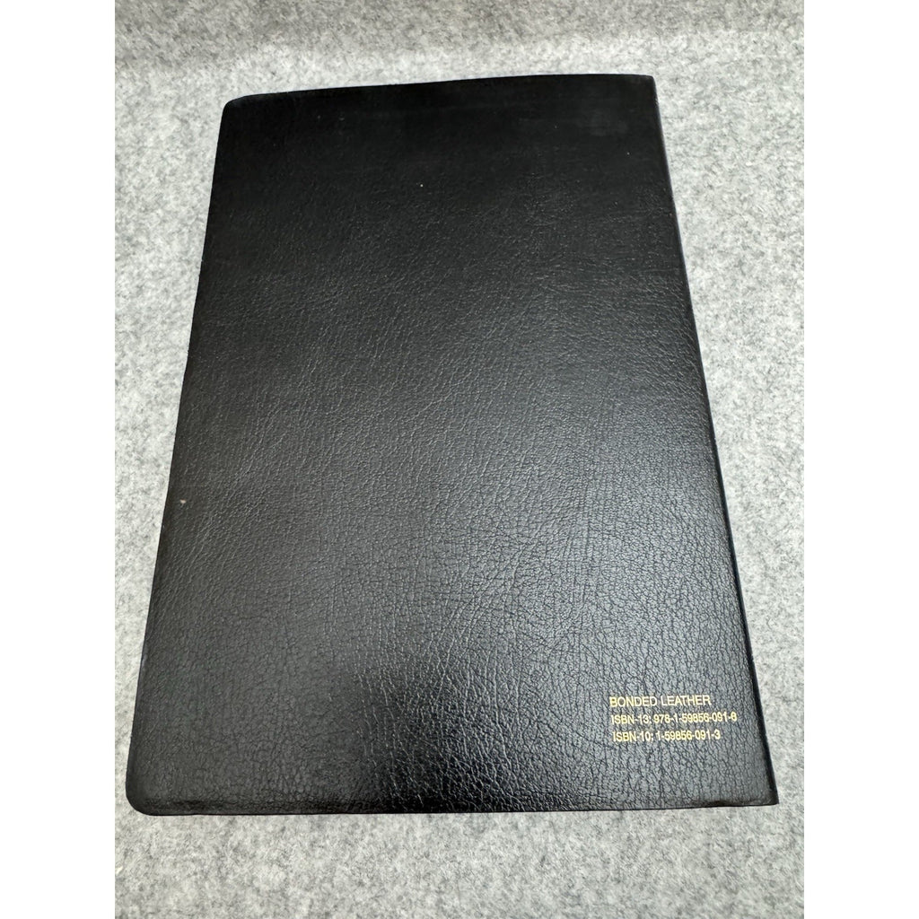 Giant Print Reference Bible-KJV by Hendrickson Publishers (2006, Bonded Leather)