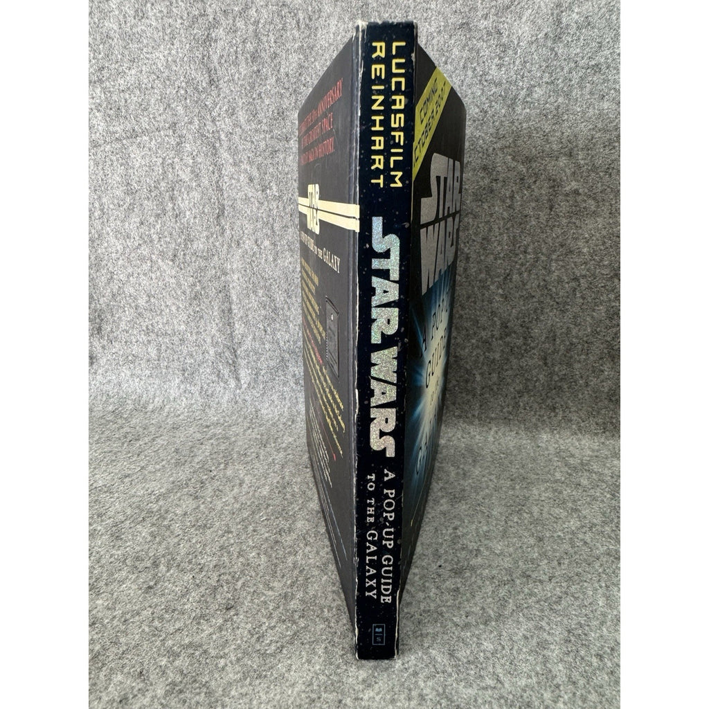 Star Wars Pop-Up Guide to the Galaxy Matthew Reinhart 2007 Lights Promo Copy