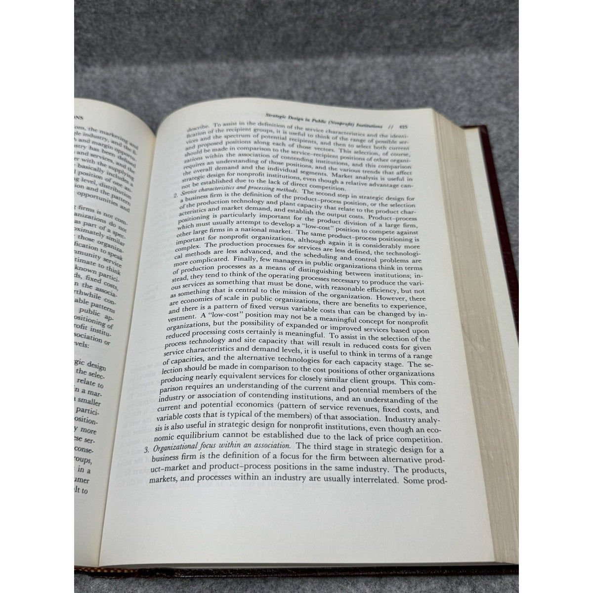 1982 Strategic Management Hosmer Business Policy Text Cases Vintage Hardcover
