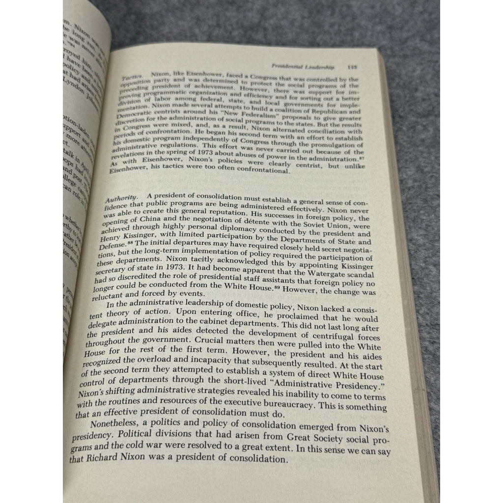 1984 Presidents Politics and Policy Hargrove Nelson First Edition Paperback