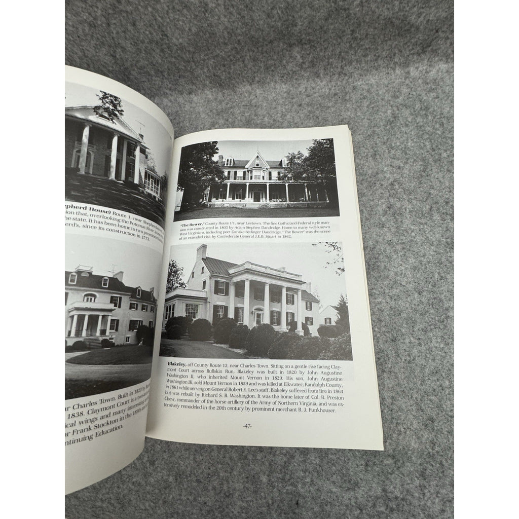 West Virginia Historic Sites Pictorial Guide 1985 Stan Cohen Pauley PB