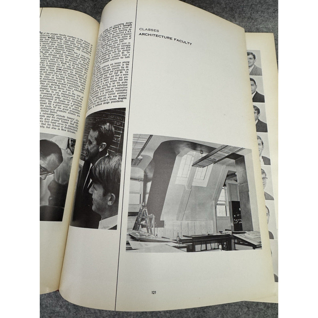 1968 Tulane University Jambalaya Yearbook New Orleans Hardcover Annual