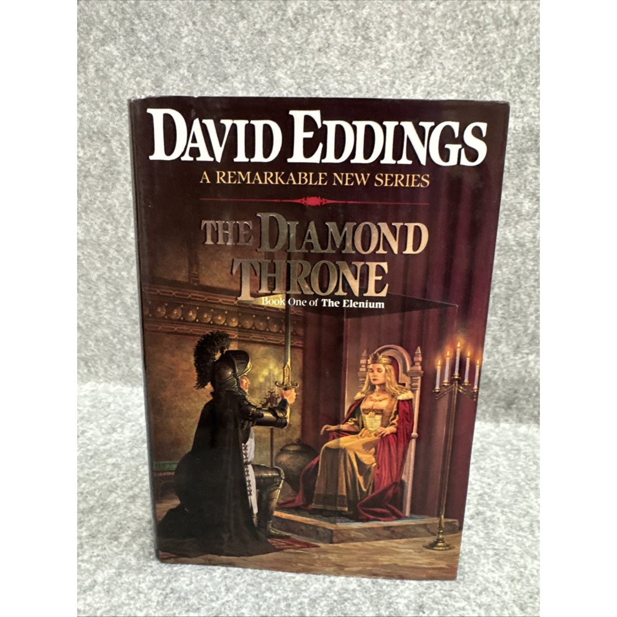 The Diamond Throne by David Eddings, 1989 Hardcover, 1st Edition, 1st Print