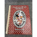 Cooking With Mickey Gourmet Cookbook Vol II Disney Signed Character Cookbook