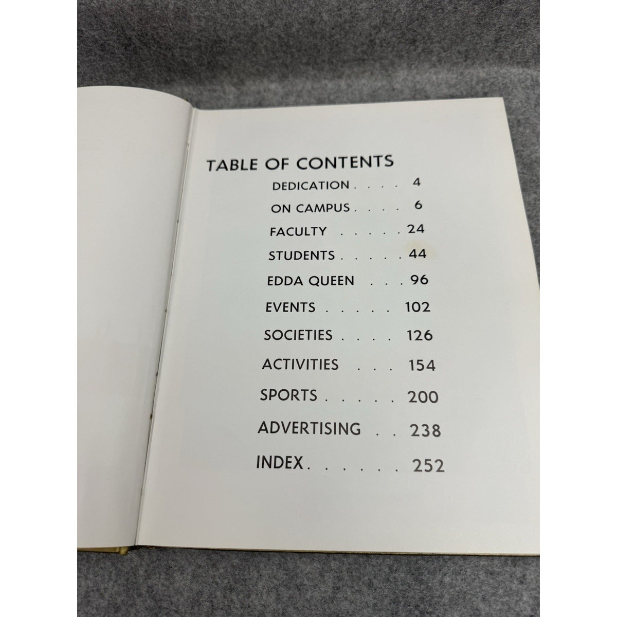 1962 Edda Augustana College Sioux Falls SD Yearbook Hardcover