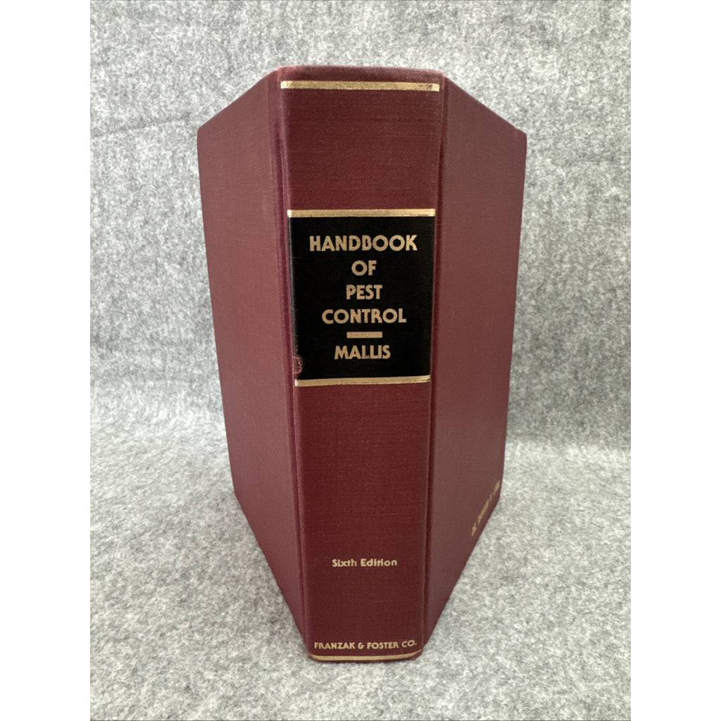 Handbook of Pest Control; Arnold Mallis (6th edition-1982) HB