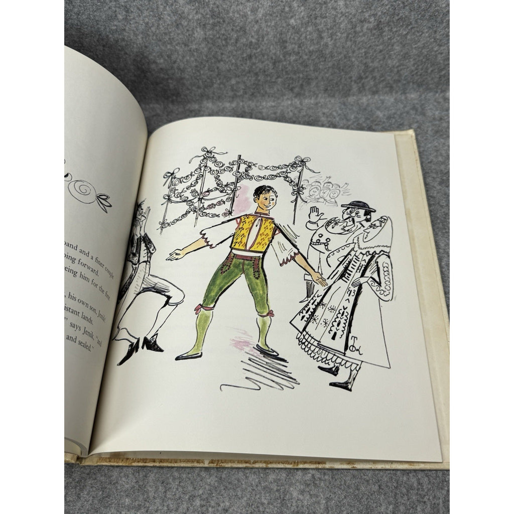 The Bartered Bride 1966 Lisl Weil Smetana Opera Illustrated Hardcover