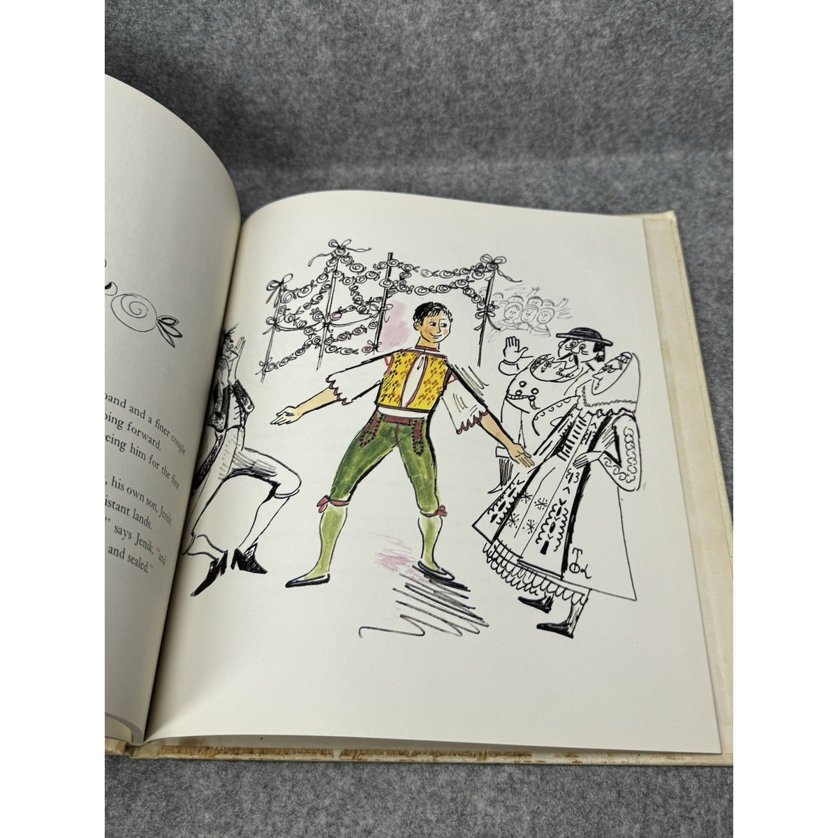 The Bartered Bride 1966 Lisl Weil Smetana Opera Illustrated Hardcover