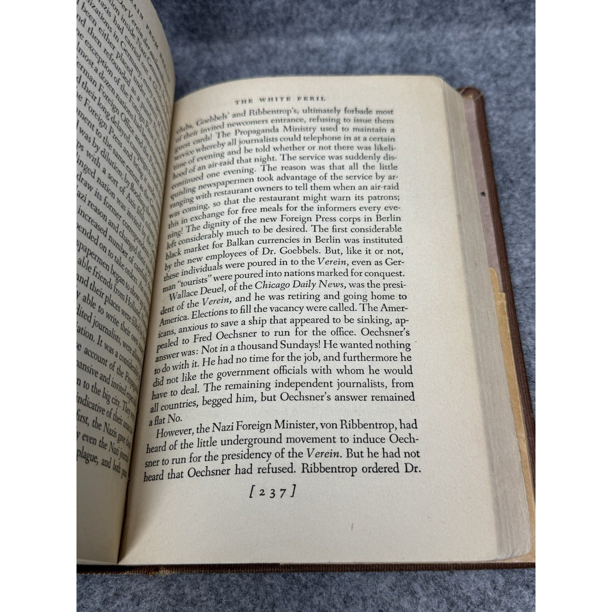 1944 Last Train from Berlin Howard K Smith WWII Nazi Germany Hardcover