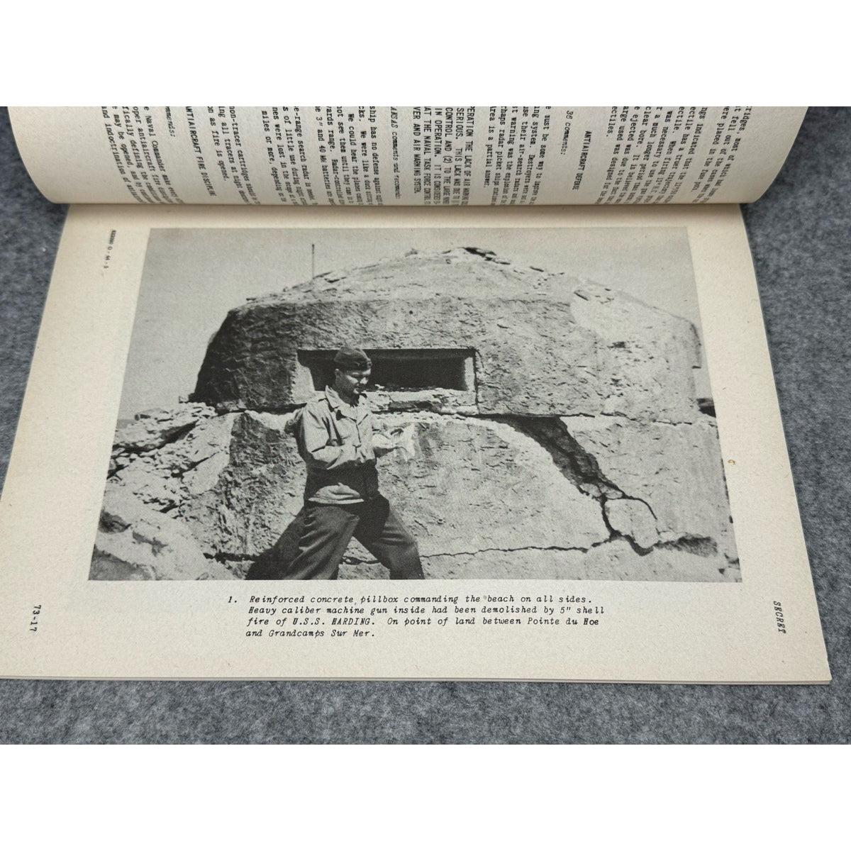 WWII Secret D-Day Intelligence Bulletin No 19 Operation Overlord US Fleet