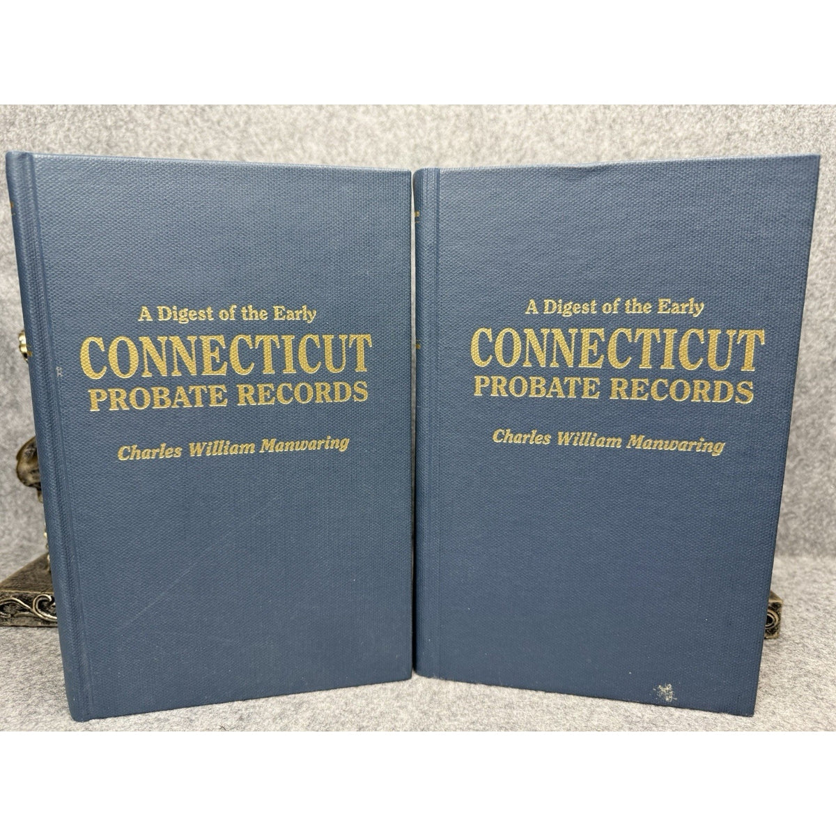 Early Connecticut Probate Records Vols II & III Manwaring 1995 Genealogy HC