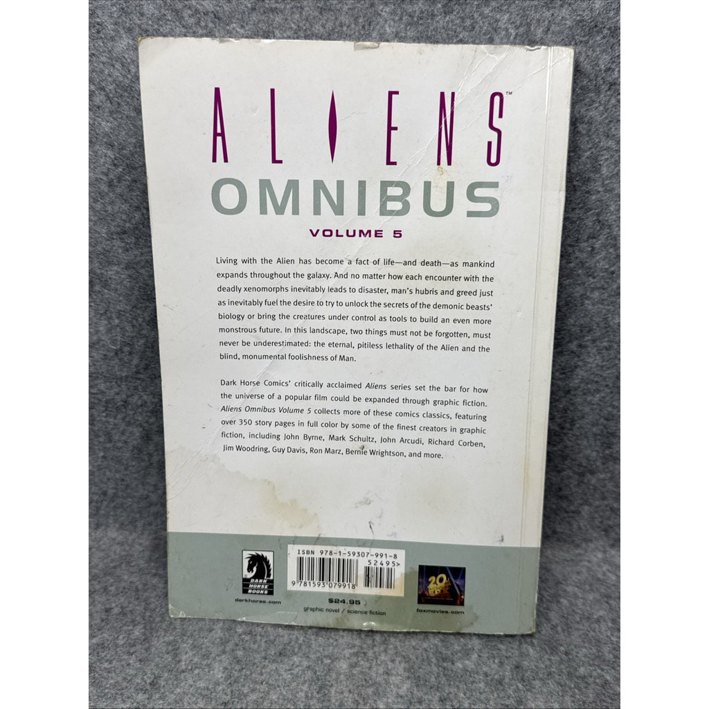 Aliens Omnibus Vol. 5 by Jim Woodring Damaged See Pics