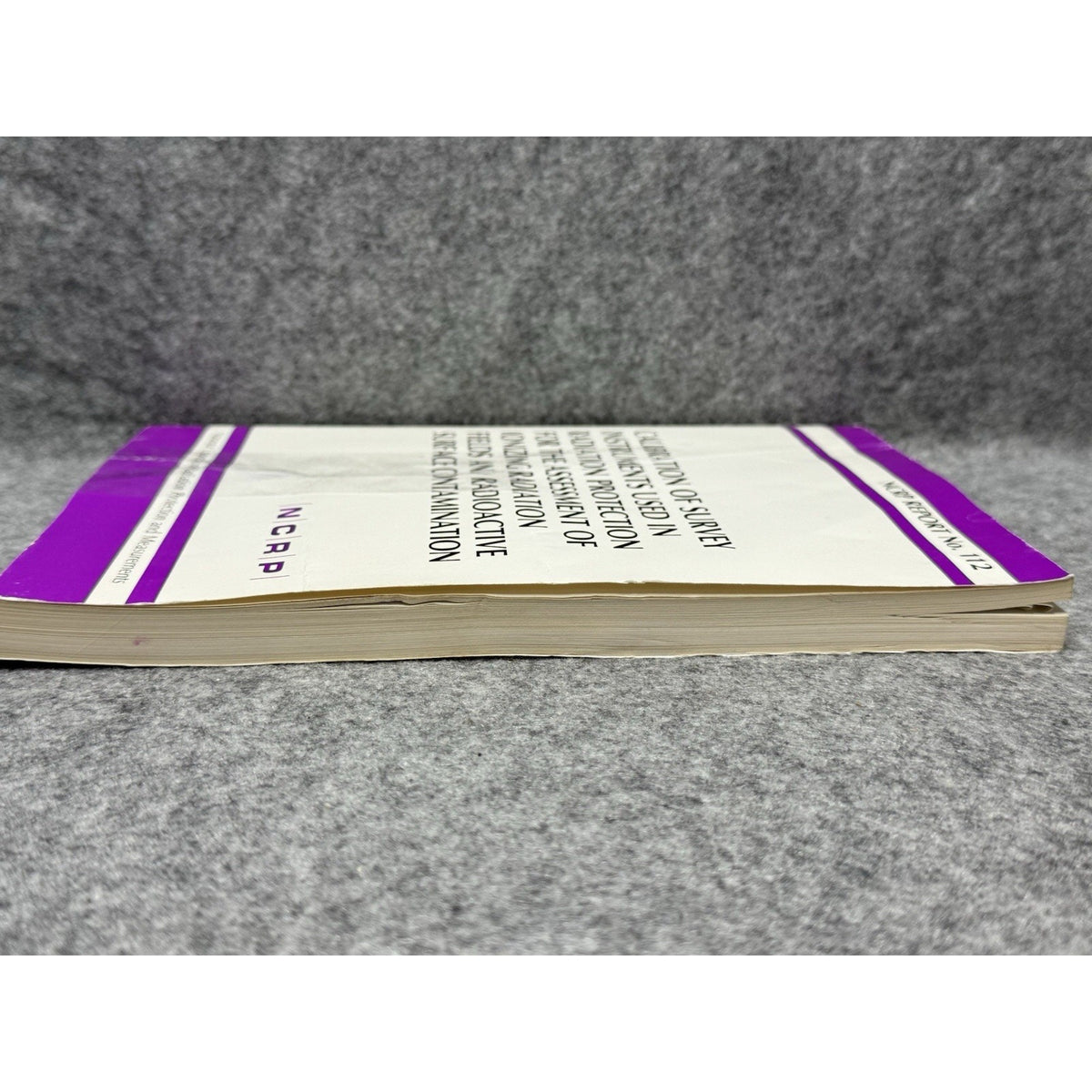 NCRP Report 112 Calibration Survey Instruments Radiation Protection 1991