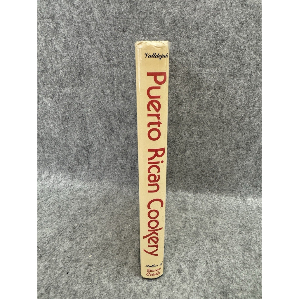 Puerto Rican Cookery 1975 HC/DJ Carmen Aboy Valldejuli 1st Ed